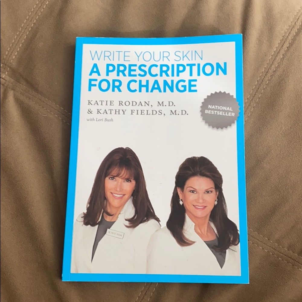 Write your skin a prescription for change book.